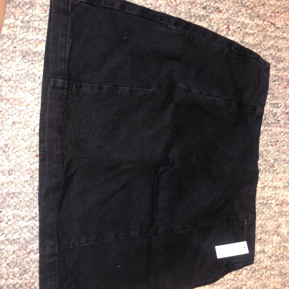 NWT Topshop Moto black skirt size 10